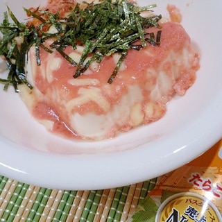 パスタソース＆とろりチーズの絹豆腐ステーキ